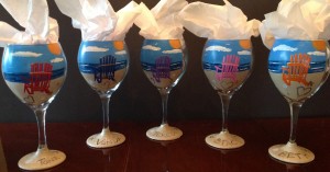 Adirondack Chair Wine Glass