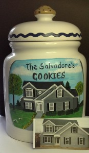 Custom House Cookie Jars