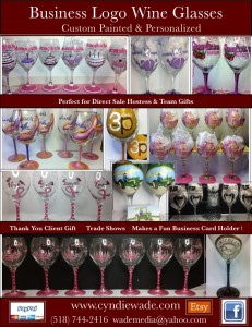 red swirl wine glasses Hand Blown Champagne Glass